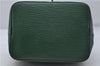 Authentic Louis Vuitton Epi Petit Noe Shoulder Bag Green M44104 LV 7899D