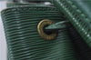 Authentic Louis Vuitton Epi Petit Noe Shoulder Bag Green M44104 LV 7899D