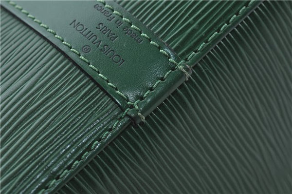 Authentic Louis Vuitton Epi Petit Noe Shoulder Bag Green M44104 LV 7899D