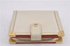 Authentic Louis Vuitton Suhali Compact Zip Bifold Wallet Ivory M91831 LV 7899F