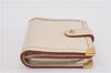 Authentic Louis Vuitton Suhali Compact Zip Bifold Wallet Ivory M91831 LV 7899F