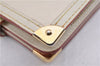 Authentic Louis Vuitton Suhali Compact Zip Bifold Wallet Ivory M91831 LV 7899F