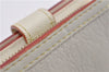 Authentic Louis Vuitton Suhali Compact Zip Bifold Wallet Ivory M91831 LV 7899F