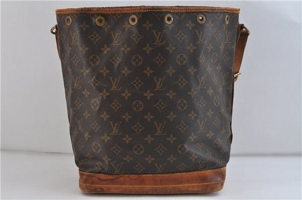 Authentic LOUIS VUITTON Monogram Noe Shoulder Bag M42224 LV 7900C