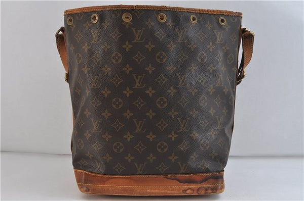 Authentic LOUIS VUITTON Monogram Noe Shoulder Bag M42224 LV 7900C