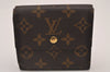 Authentic Louis Vuitton Monogram M61652 Porte Monnaie Billet Carte Credit 7900I