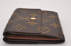 Authentic Louis Vuitton Monogram M61652 Porte Monnaie Billet Carte Credit 7900I