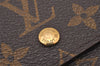 Authentic Louis Vuitton Monogram M61652 Porte Monnaie Billet Carte Credit 7900I