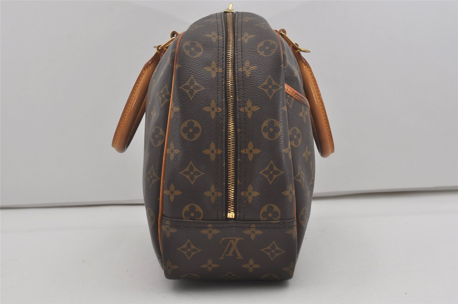Authentic Louis Vuitton Monogram Deauville Hand Bag M47270 LV 7905I