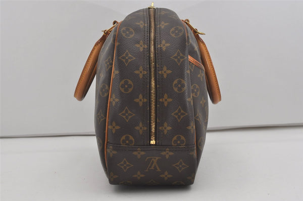 Authentic Louis Vuitton Monogram Deauville Hand Bag M47270 LV 7905I