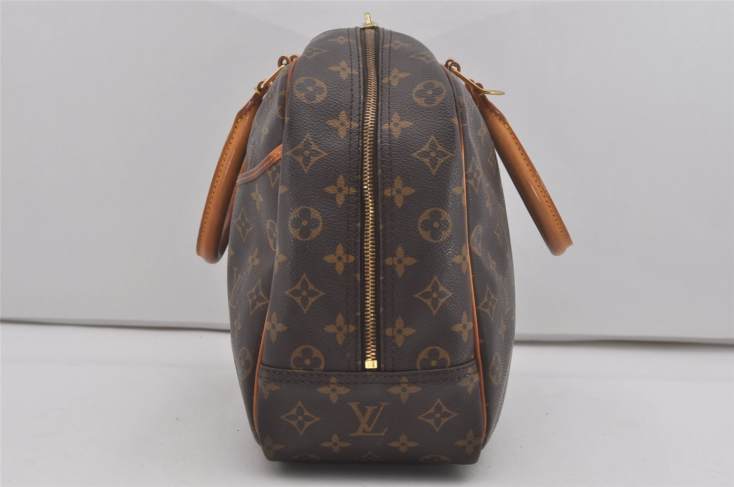 Authentic Louis Vuitton Monogram Deauville Hand Bag M47270 LV 7905I