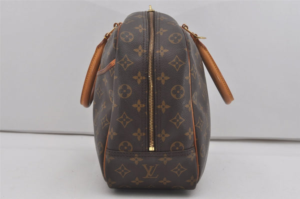 Authentic Louis Vuitton Monogram Deauville Hand Bag M47270 LV 7905I
