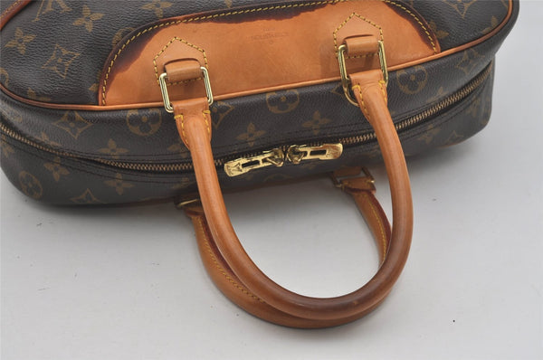 Authentic Louis Vuitton Monogram Deauville Hand Bag M47270 LV 7905I