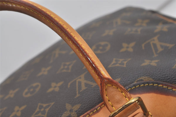 Authentic Louis Vuitton Monogram Deauville Hand Bag M47270 LV 7905I