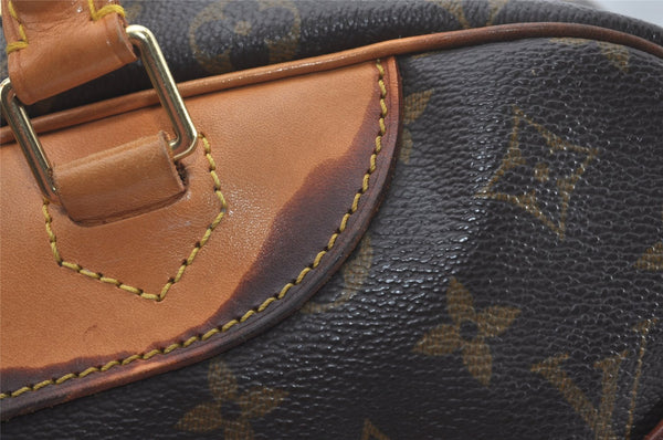 Authentic Louis Vuitton Monogram Deauville Hand Bag M47270 LV 7905I