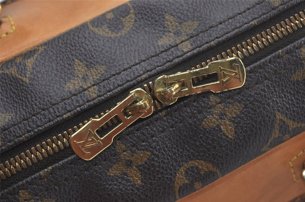 Authentic Louis Vuitton Monogram Deauville Hand Bag M47270 LV 7905I