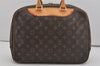 Authentic Louis Vuitton Monogram Deauville Hand Bag M47270 LV 7906I