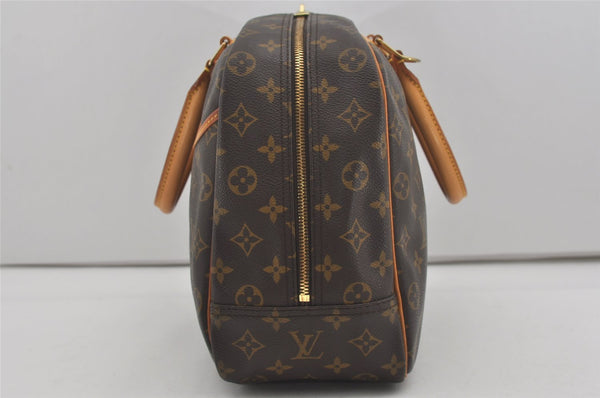 Authentic Louis Vuitton Monogram Deauville Hand Bag M47270 LV 7906I