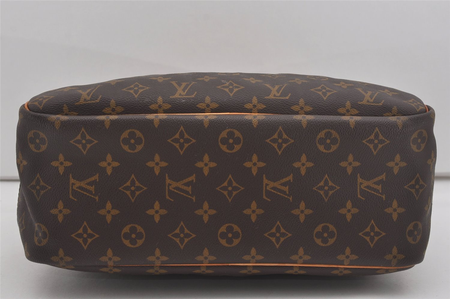 Authentic Louis Vuitton Monogram Deauville Hand Bag M47270 LV 7906I