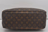 Authentic Louis Vuitton Monogram Deauville Hand Bag M47270 LV 7906I