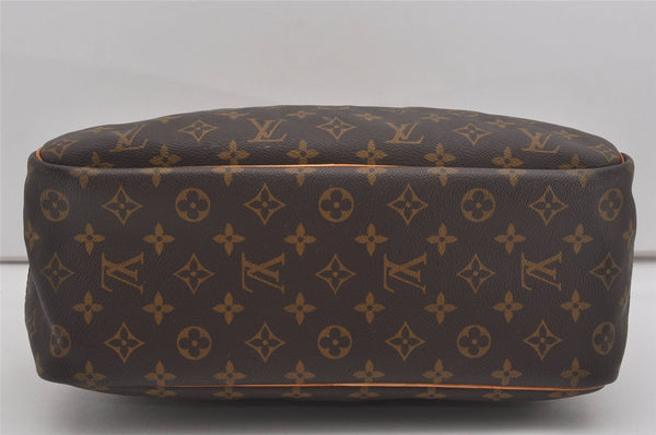 Authentic Louis Vuitton Monogram Deauville Hand Bag M47270 LV 7906I