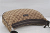 Authentic GUCCI Web Sherry Line Shoulder Cross Bag GG Canvas Leather Brown 7909D