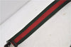 Authentic GUCCI Web Sherry Line Shoulder Cross Bag GG Canvas Leather Brown 7909D