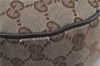Authentic GUCCI Web Sherry Line Shoulder Cross Bag GG Canvas Leather Brown 7909D