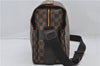 Authentic Louis Vuitton Damier Naviglio Shoulder Cross Body Bag N45255 LV 7910E