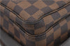 Authentic Louis Vuitton Damier Naviglio Shoulder Cross Body Bag N45255 LV 7910E