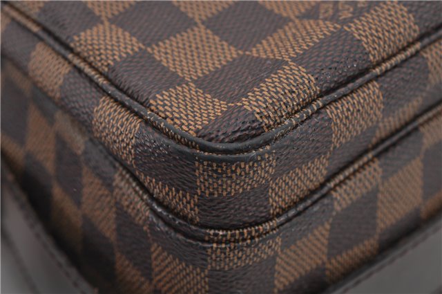 Authentic Louis Vuitton Damier Naviglio Shoulder Cross Body Bag N45255 LV 7910E