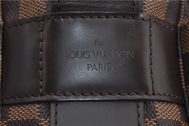 Authentic Louis Vuitton Damier Naviglio Shoulder Cross Body Bag N45255 LV 7910E
