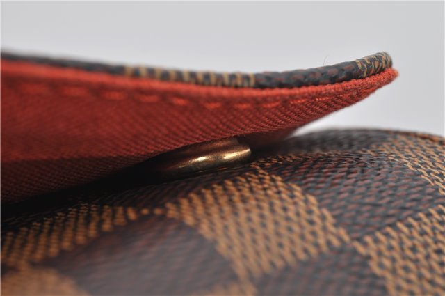 Authentic Louis Vuitton Damier Naviglio Shoulder Cross Body Bag N45255 LV 7910E