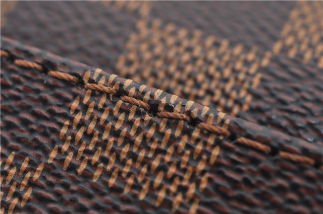 Authentic Louis Vuitton Damier Naviglio Shoulder Cross Body Bag N45255 LV 7910E