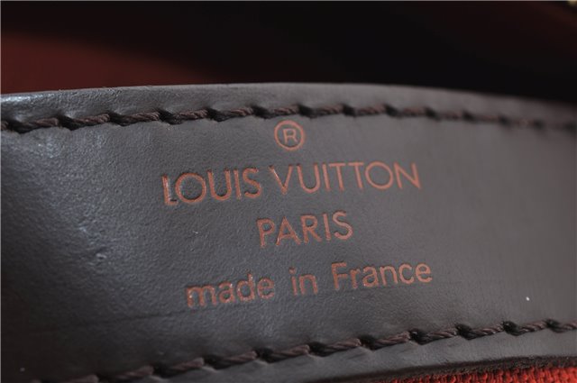 Authentic Louis Vuitton Damier Naviglio Shoulder Cross Body Bag N45255 LV 7910E