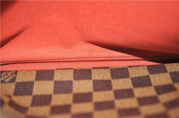 Authentic Louis Vuitton Damier Naviglio Shoulder Cross Body Bag N45255 LV 7910E