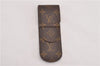 Authentic Louis Vuitton Monogram Etui Styro Pen Case M62990 LV 7914F