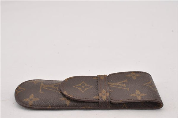 Authentic Louis Vuitton Monogram Etui Styro Pen Case M62990 LV 7914F