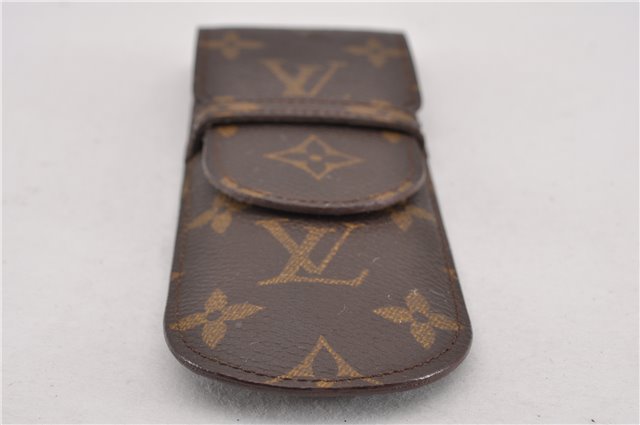 Authentic Louis Vuitton Monogram Etui Styro Pen Case M62990 LV 7914F