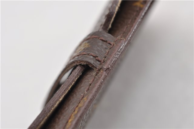 Authentic Louis Vuitton Monogram Etui Styro Pen Case M62990 LV 7914F
