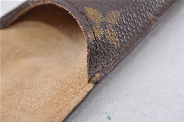 Authentic Louis Vuitton Monogram Etui Styro Pen Case M62990 LV 7914F