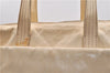 Authentic FENDI Vintage 2Way Shoulder Hand Bag Leather Ivory 7920C