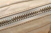 Authentic FENDI Vintage 2Way Shoulder Hand Bag Leather Ivory 7920C