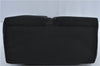 Authentic GUCCI Shoulder Tote Bag Purse Nylon Leather 0021076 Black 7924B