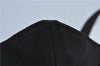Authentic GUCCI Shoulder Tote Bag Purse Nylon Leather 0021076 Black 7924B
