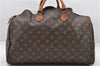 Authentic Louis Vuitton Monogram Speedy 40 Hand Boston Bag M41522 LV Junk 7924D