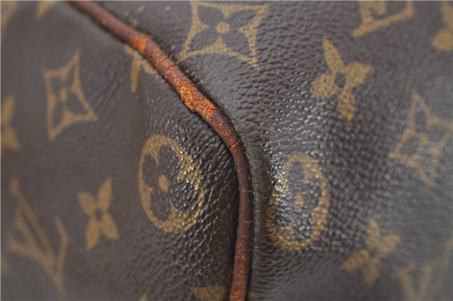 Authentic Louis Vuitton Monogram Speedy 40 Hand Boston Bag M41522 LV Junk 7924D