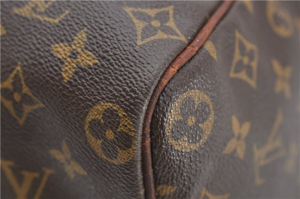 Authentic Louis Vuitton Monogram Speedy 40 Hand Boston Bag M41522 LV Junk 7924D