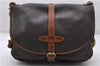 Auth LOUIS VUITTON Monogram Saumur 30 Shoulder Cross Body Bag M42256 Junk 7925C