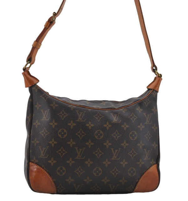 Auth Louis Vuitton Monogram Boulogne 30 Shoulder Cross Body Bag M52165 LV 7928D